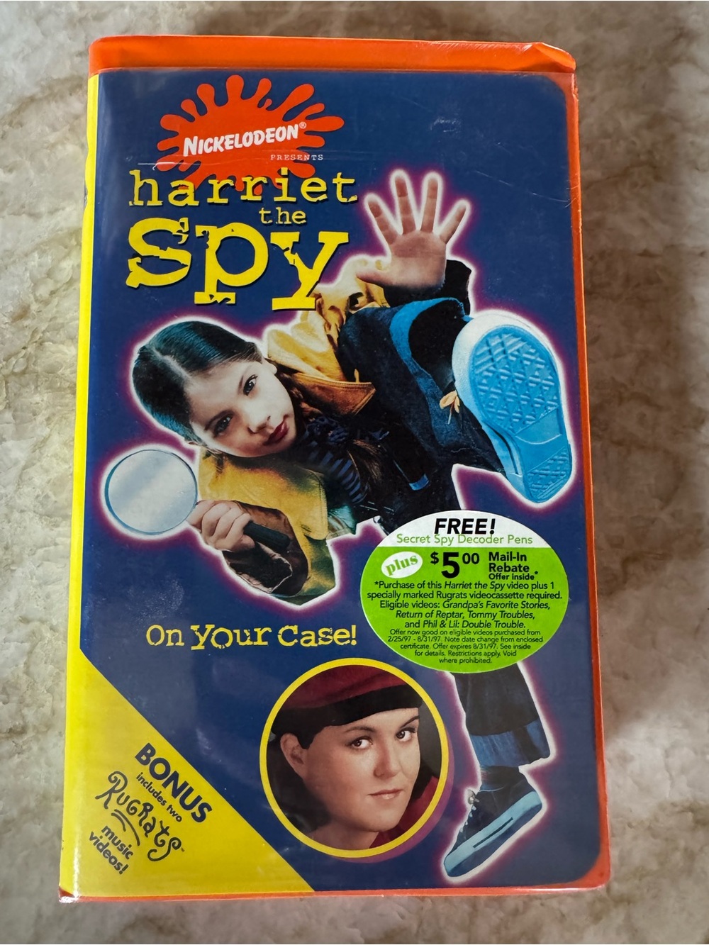 Nickelodeon Harriet the Spy VHS